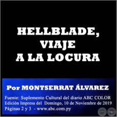 PARA QUE POCO A POCO TODOS PODAMOS VER - Por MONTSERRAT LVAREZ - Domingo, 24 de Noviembre de 2019